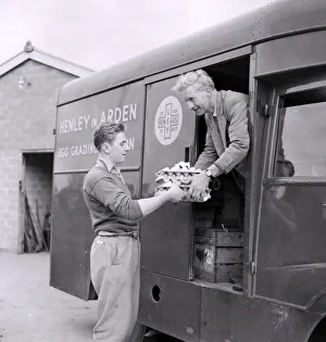 Eggs Prints: Meet a man who drives 300 miles each week over some of Warwickshires roughest roads