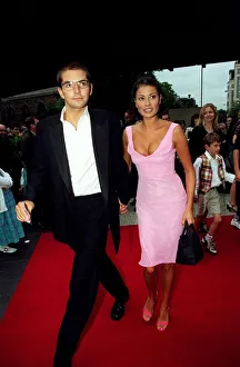 Red Carpet Prints: Melaine Sykes Model / TV Presenter July 1998 Arriving for the premiere of Doctor