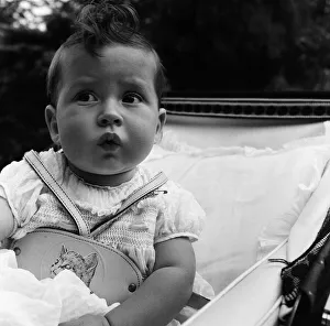 Melissa Nyman, aged nine months, whistles all day long and has been doing so for the past