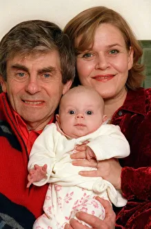 Melvin Hayes actor with fiancee and baby daughter Lily family