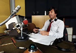 00126 Prints: Melvyn Bragg TV Presenter pictured at the BBC recording his program on Political Speaches