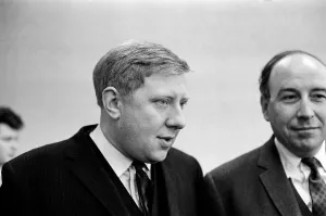 01407 Prints: Member of Parliament for Birmingham Sparkbrook Roy Hattersley. 15th March 1966