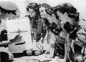 Member of the The Womens Auxiliary Air Force (WaF) in The Middle East