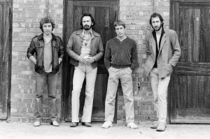 00450 Prints: Members of the British rock group The Who pose for pictures after new drummer Kenney