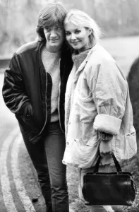 Members of Bucks Fizz - Cheryl Baker with Fiance Adrian Sheppard at Gosforth Park Hotel