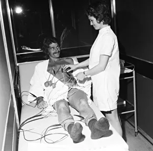 Members of the Chelsea team undergo stringent tests at the Cavendish Medical Centre prior