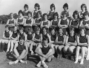 01005 Prints: Members of Cleveland Schools Athletics Association who will be competing in the English