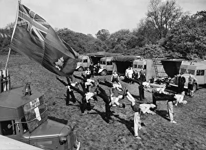 Firefighters Prints: Members of the East and North East London (36 Area) of the National Fire Service