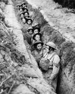 Cover Prints: Members of a field kitchen staff of the Auxiliary Territorial Service (ATS