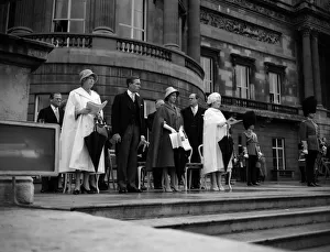 Members of the Royal family at the farewell parade of the 3rd Battalion of the Grenadier