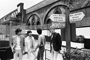 Members of The Who rock group sent their managers to purchase a guard dog at Battersea