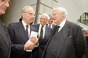 01522 Prints: Memorial service for former Daily Mail editor Sir David English