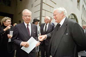 Memorial service for former Daily Mail editor Sir David English