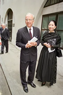 01522 Prints: Memorial service for former Daily Mail editor Sir David English