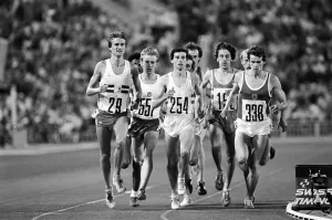 Mens 1500 metres Semi Final Heats at the 1980 Summer Olympics in Moscow 31st July 1980