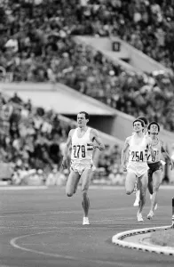 Mens 800 metres event final at the 1980 Summer Olympics in Moscow 26th July 1980