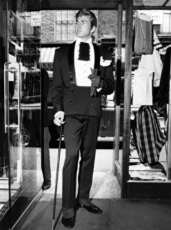 Mens Prints: Mens fashion designer, Lord John is launching the Regency look for