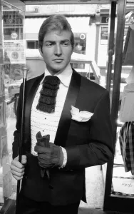 Mens fashion designer Lord John launching the Regency look for spring