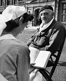 Merchant Seamen recuperating at the Henry Radcliffe Home for Merchant Seamen, Chart
