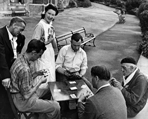 Merchant Seamen recuperating at the Henry Radcliffe Home for Merchant Seamen, Chart