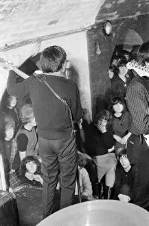 Images Dated 10th January 2013: Mersey Beat Feature, 28th December 1963. Inside The Cavern Club, Liverpool
