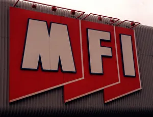 Logos Prints: MFI Store in Wembley London February 1997 Stores Shopping