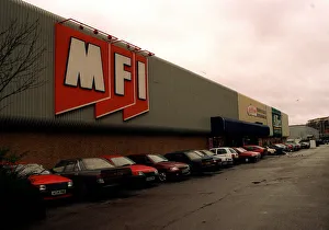 MFI Store in Wembley London February 1997 Stores Shopping Exterior