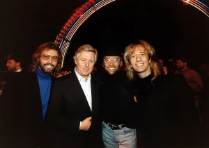 Michael Aspel television presenter of the television show This is Your Life with star