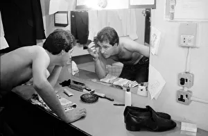 Make Up Prints: Michael Barrymore seen here preparing for his Summer season in Great Yarmouth