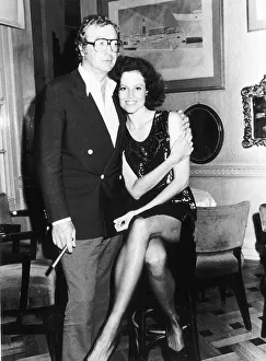 Michael Caine actor with American actress Sigourney Weaver The co stars from film Half