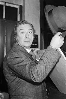 01147 Prints: Michael Caine (actor) pictured at Pinewood Studios at a photocall for Jack The Ripper