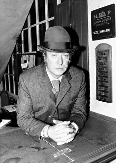 Michael Caine March 1988 Actor in Thames TV Docudrama Jack the Ripper - playing