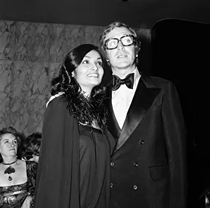 Premieres Prints: Michael Caine and wife Shakira at the Gala Premiere of The Great Gatsby