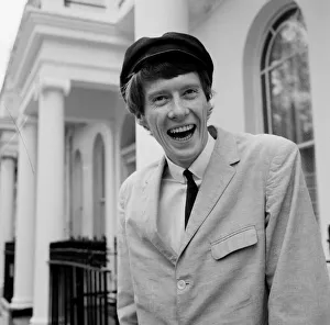 00879 Prints: Michael Crawford (23) photographed outside his home in Sussex Gardens, London, W2