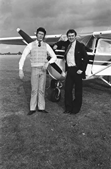 Plane Prints: Michael Crawford as Frank Spencer learning to fly in Some Mothers Do Have em