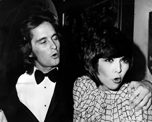 Michael Douglas Actor and son of Actor Kirk Douglas with actress Brenda Vaccano
