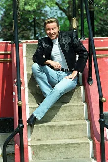 00486 Prints: Michael Flatley Dancer May 98 Michael Flatley star of Lord Of The Dance in hyde
