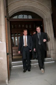 00486 Prints: Michael Flatley Dancer October 98 Leaving the high court after his former manager