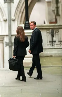 00486 Prints: Michael Flatley Dancer October 98 Leaving the high court after his former manager