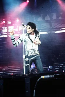 Michael Jackson - In concert at Cardiff Arms Park - 26th July 1988