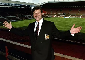 Michael Knighton businessman & director of Manchester United Football Club at Old