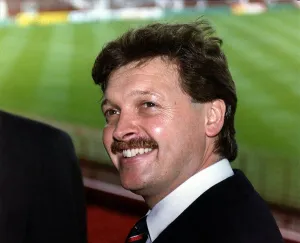 Michael Knighton businessman & director of Manchester United Football Club at Old