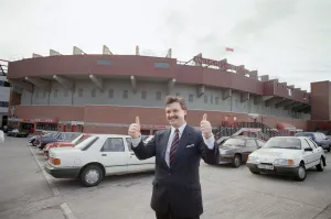 Michael Knighton first came to the attention of the public in August 1989