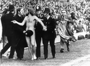 Nudity Prints: Michael O Brien the man who ran across the pitch naked during a rugby match