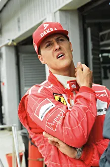 00531 Prints: Michael Schumacher born 3 January 1969 is a retired German racing driver