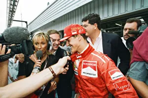 00531 Prints: Michael Schumacher born 3 January 1969 is a retired German racing driver