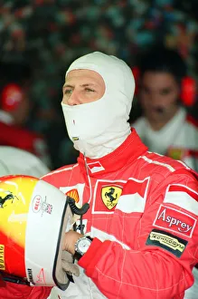 Michael Schumacher of Ferrari, 1998 British Grand Prix, held at the Silverstone Circuit