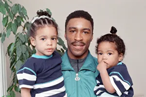 01161 Prints: Michael Watson, MBE is a British former professional boxer who competed from 1984 to 1991