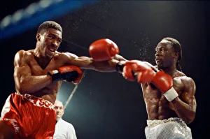 Michael Watson vs Nigel Benn for the British Commonwealth middleweight title