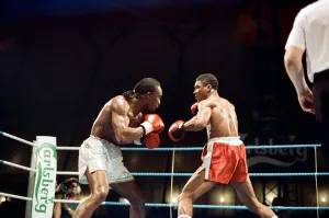 Michael Watson vs Nigel Benn for the British Commonwealth middleweight title